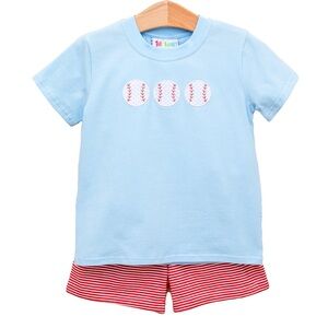 Jelly Beans Light Blue Baseball Tee